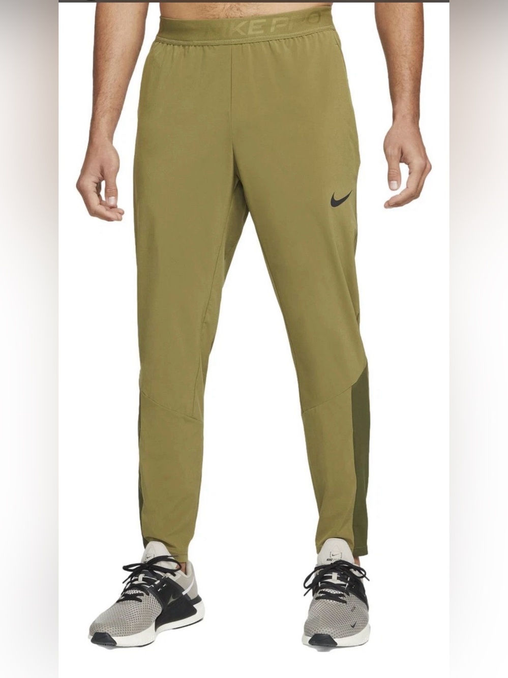 Nike Men's Pro Dri-FIT Flex Vent Max Training Pants Pilgrim/Black DM5948-378 XL